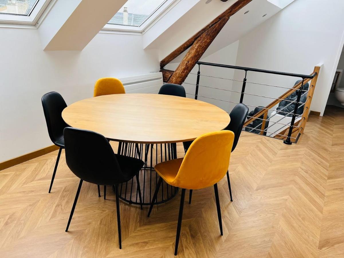 Apartment Elegant T4 Centre Reims/parking Prive